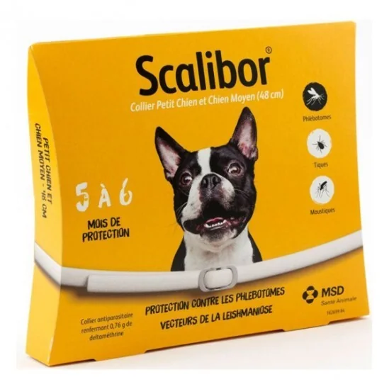 Msd santé animale scalibor collier petits et moyens chiens 48cm