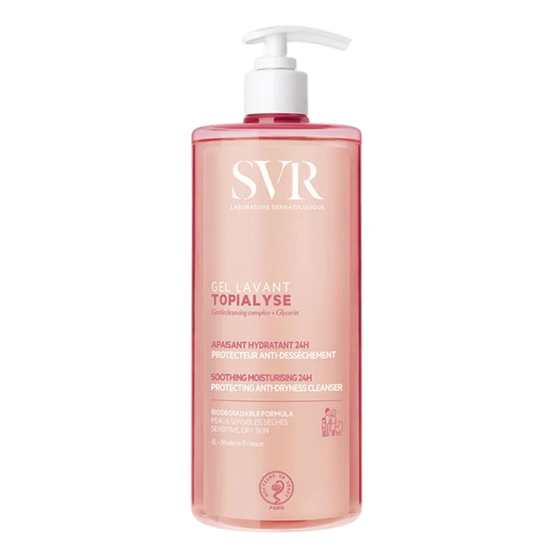 SVR Topialyse Gel lavant apaisant hydratant 1L
