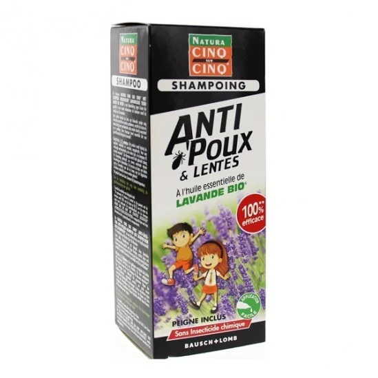 Cinq sur cinq anti-poux & lentes shampoing 100ml