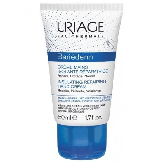 Uriage bariéderm crème mains isolante réparatrice 50ml