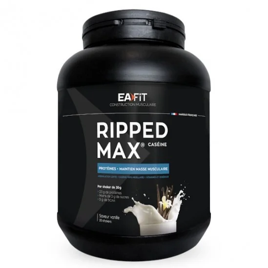 Eafit ripped max caséine vanille 750g