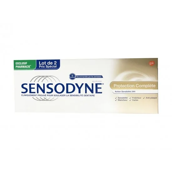 Sensodyne  Protection Complète 2X75 ml