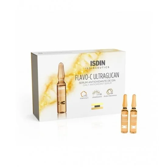 Isdin isdinceutics flavo-c ultraglican 30 ampoules