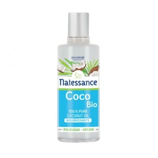 Natessance huile coco bio 100% pure 100ml