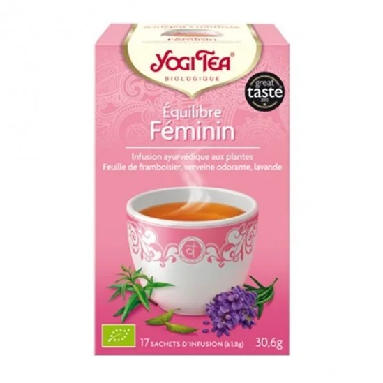 Yogitea infusion équilibre féminin 17 sachets