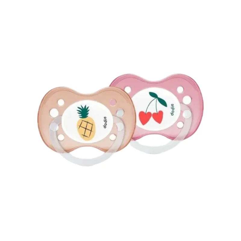 Dodie Sucettes Anatomiques +6 Mois x2 - Motifs Aléatoires