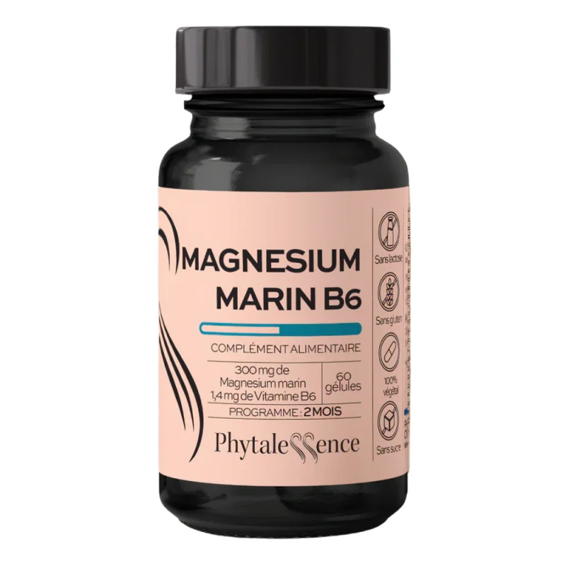 Phytalessence Magnésium Marin B6 60 Gélules