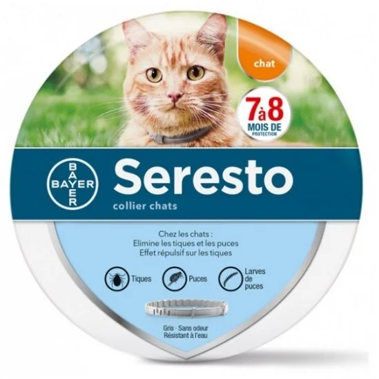Seresto collier antiparasitaire pour chats