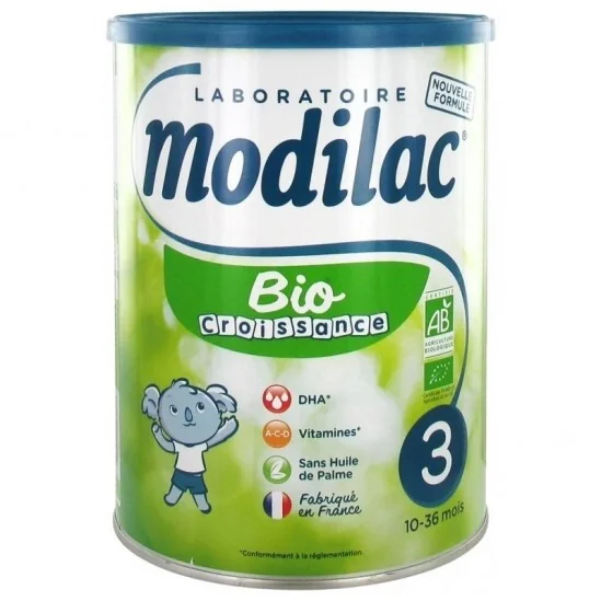Modilac bio croissance 3 800g