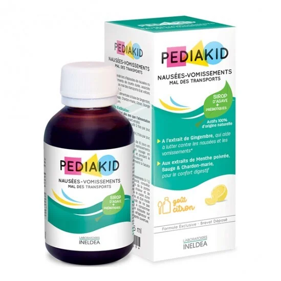 Pediakid Nausée et Vomissements Mal des Transports 125ml