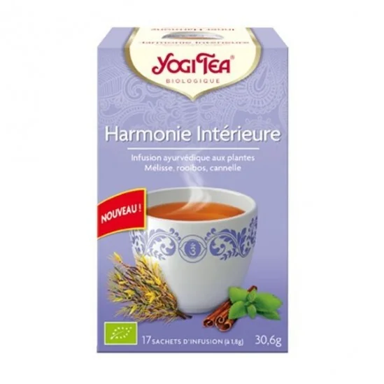 Yogi tea infusion harmonie intérieure 17 sachets