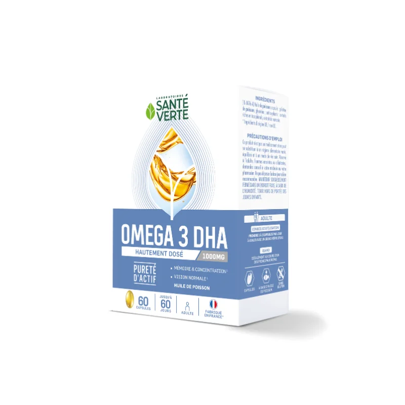 Santé verte omega 3 DHA 100mg