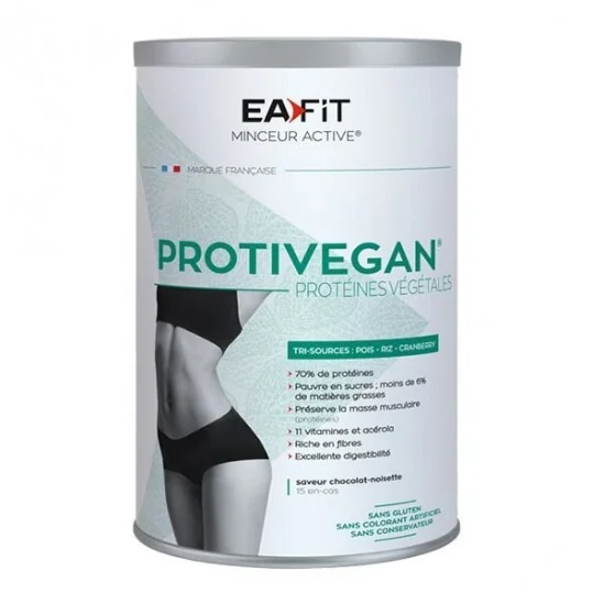 Eafit protivegan chocolat noisette 450g
