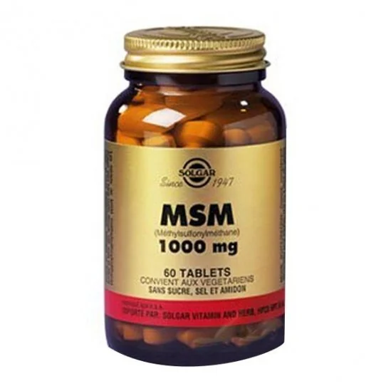 Solgar msm 1000 mg 60 tablets