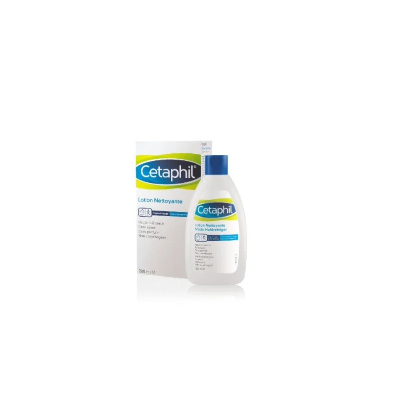 CETAPHIL LOTION NETTOYANTE PEAU SENSIBLE 200ML