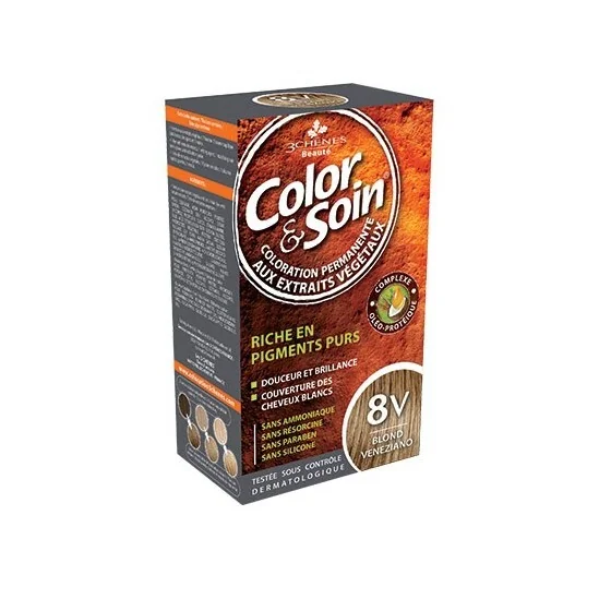 Les 3 chênes color & soin 8V blond veneziano 135ml