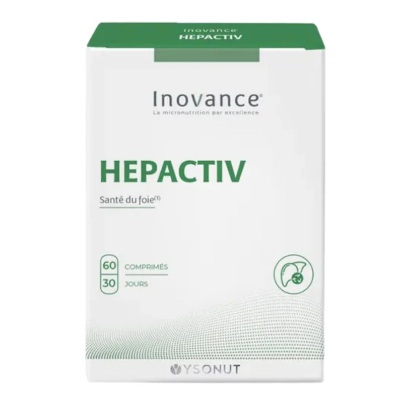 Ysonut inovance hepactiv 60 comprimés