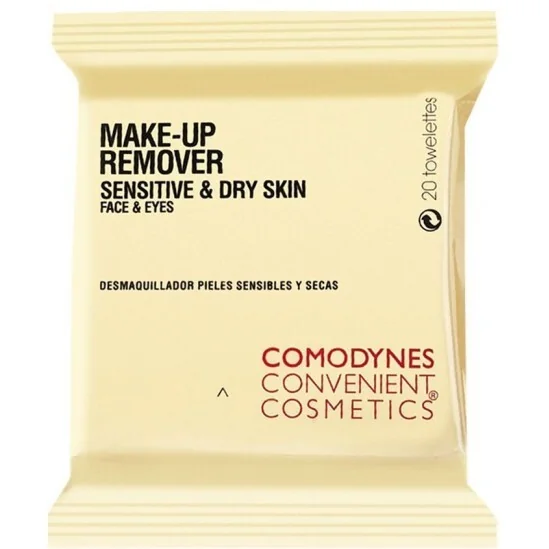 Comodynes Lingettes Démaquillantes Peaux Sensibles 20 lingettes
