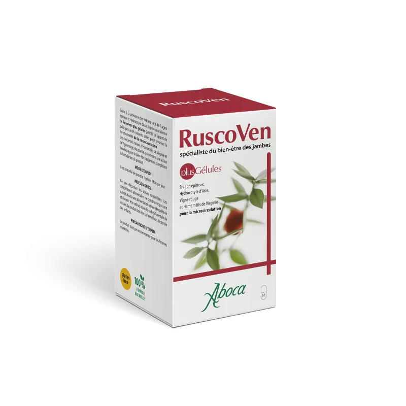 Aboca ruscoven plus 50 gélules 500mg