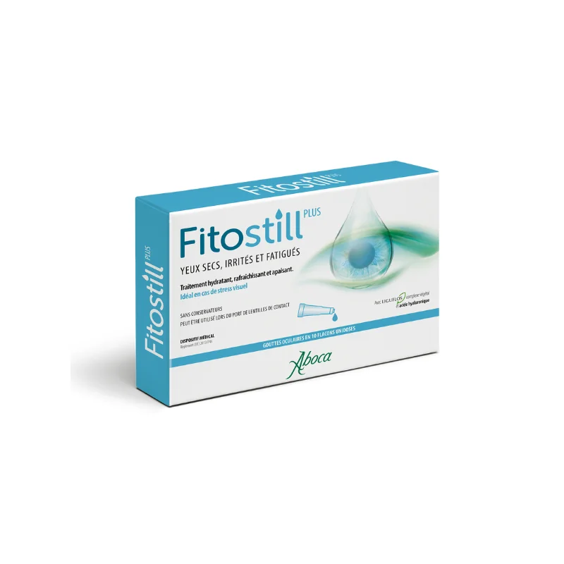 Aboca fitostill plus gouttes oculaires flacon 10x0,5ml