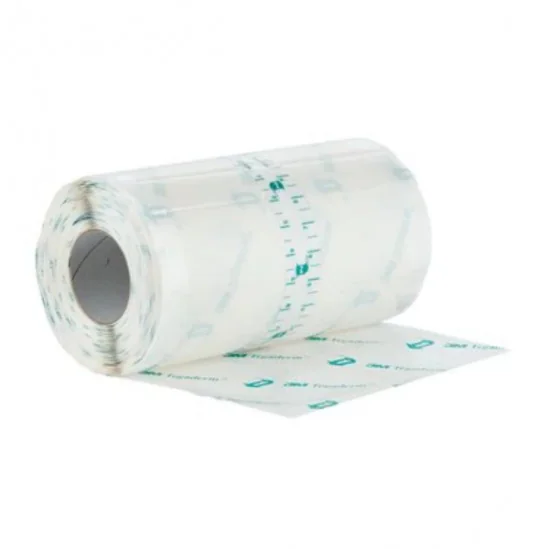 3m Rouleau de film transparent non stérile en format rouleau 10cmx2cm