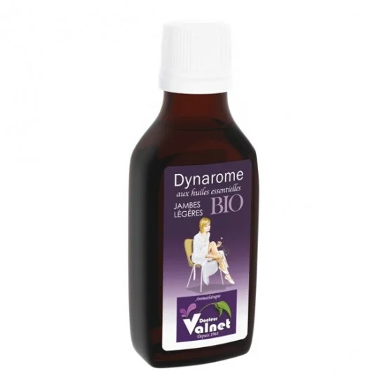 Docteur valnet dynarome jambes légères aux huiles essentielles bio 100ml