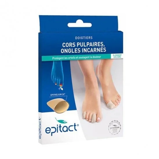 Epitact doigtiers cors pulpaires ongles incarnés taille M x2