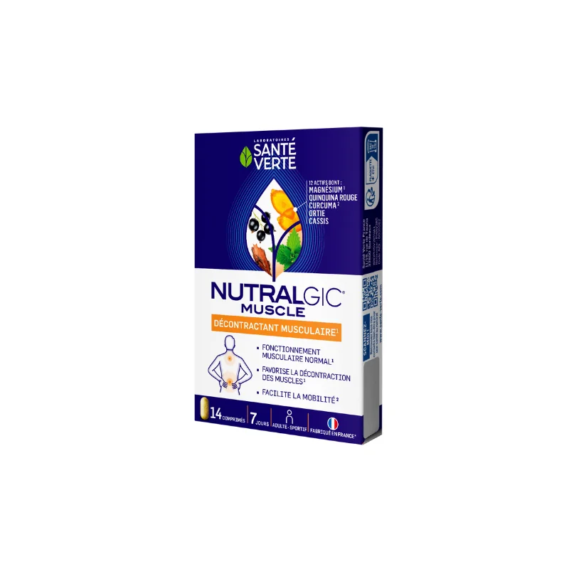 Santé verte nutralgic muscle 14 comprimés