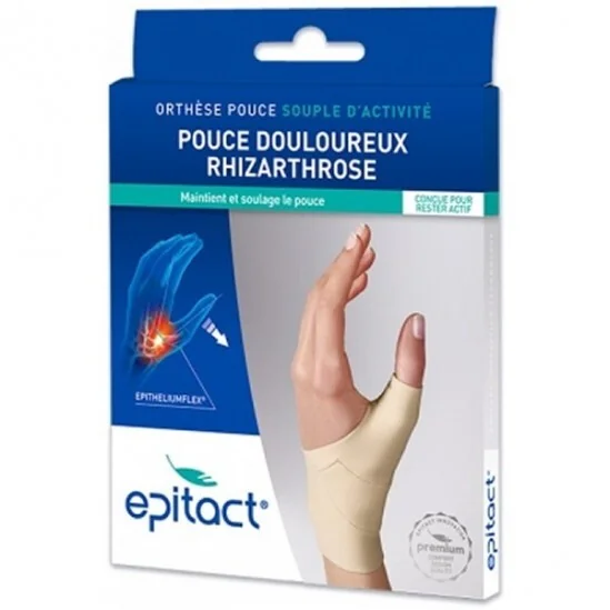 Epitact orthese pouce nuit main droite taille S