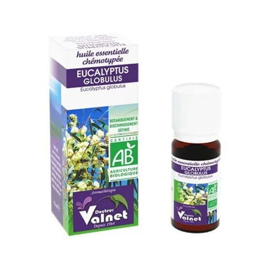 Docteur valnet eucalyptus globulus huile essentielle bio 10ml