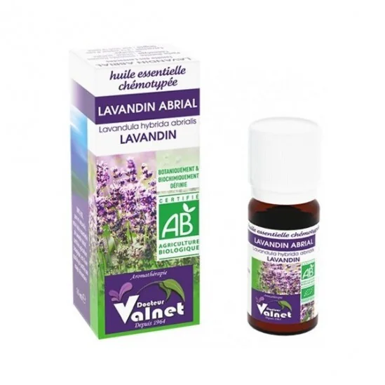 Docteur valnet lavandin abrial huile essentielle bio 10ml