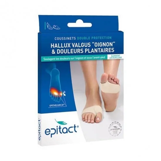Epitact coussinets double protection taille s