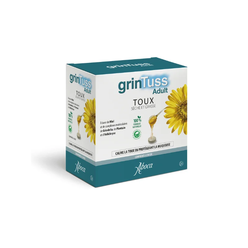Aboca grintuss adult 20 comprimés