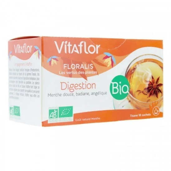 Vitaflor bio tisane digestion 18 sachets x1,5g