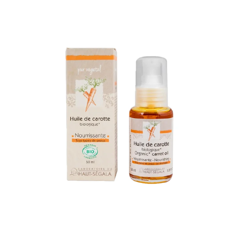 Haut segala huile végétale de carotte bio 50ml