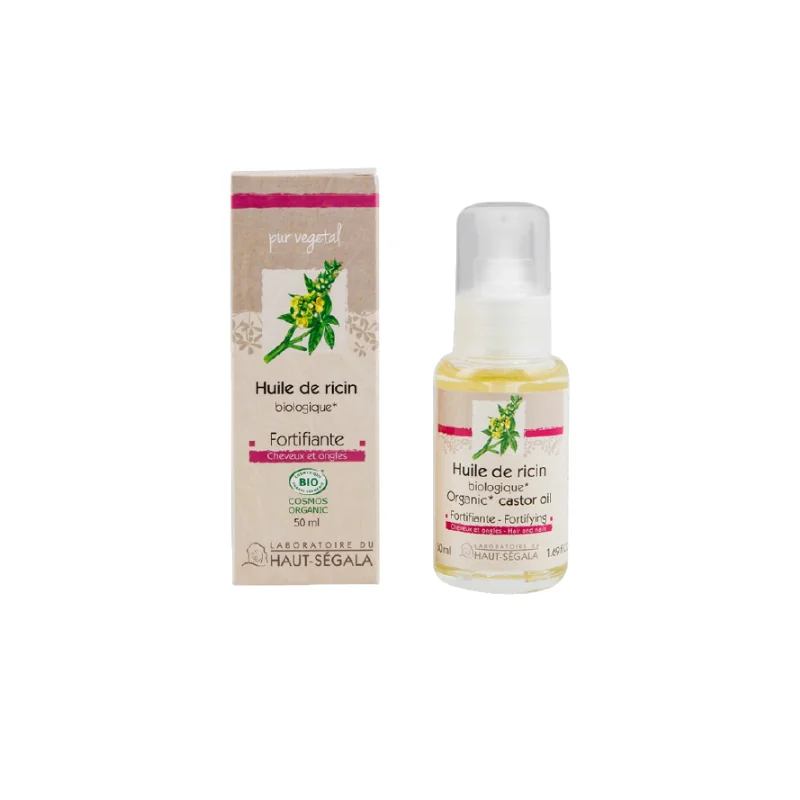 Haut segala huile végétale de ricin bio 50ml