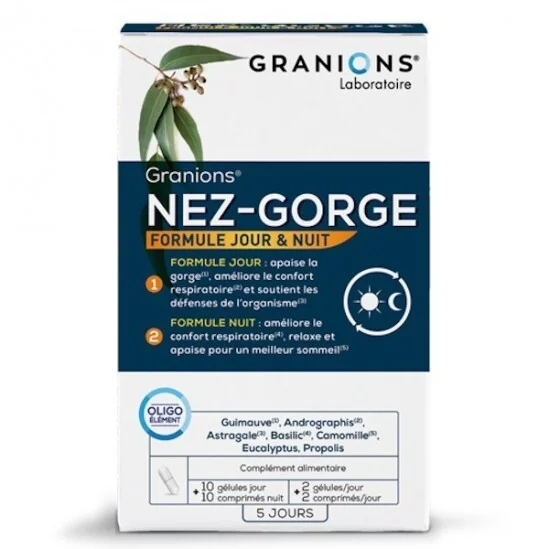 Granions nez gorge formule jour & nuit 30g