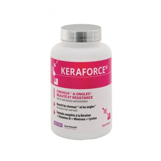 Ineldea keraforce - cheveux et ongles - beauté et résistance 90 gélules