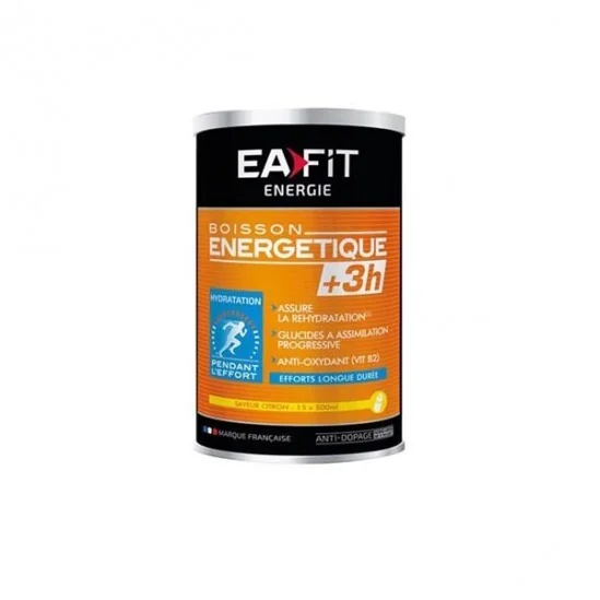 Eafit la boisson énergétique + de 3h citron 500g