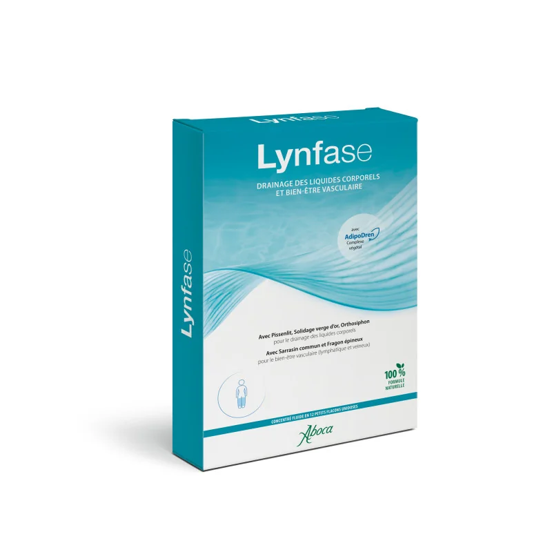 Aboca fitomagra lynfase bien-être vasculaire 12x15g unidose