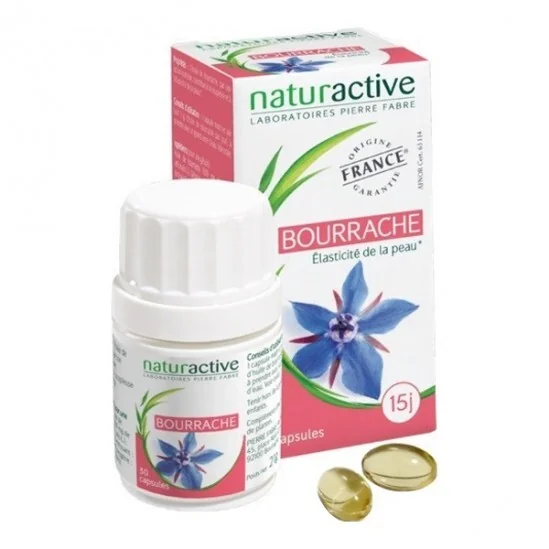 Naturactive huile de bourrache 30 capsules