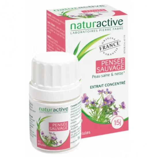 Naturactive pensée sauvage 30 gélules