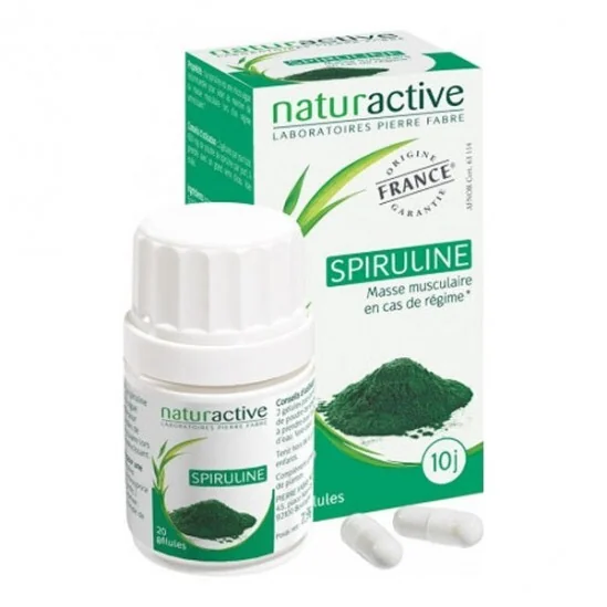 Naturactive spiruline 20 gélules