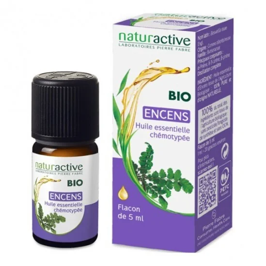 Naturactive encens huile essentielle bio 5ml
