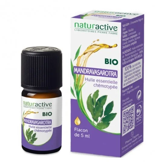Naturactive mandravasarotra huile essentielle bio 5ml