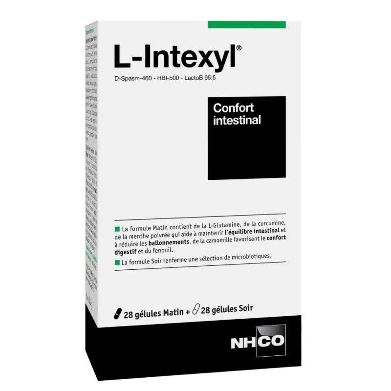 NHCO L-Intexyl Equilibre Intestinal 28 + 28 gélules