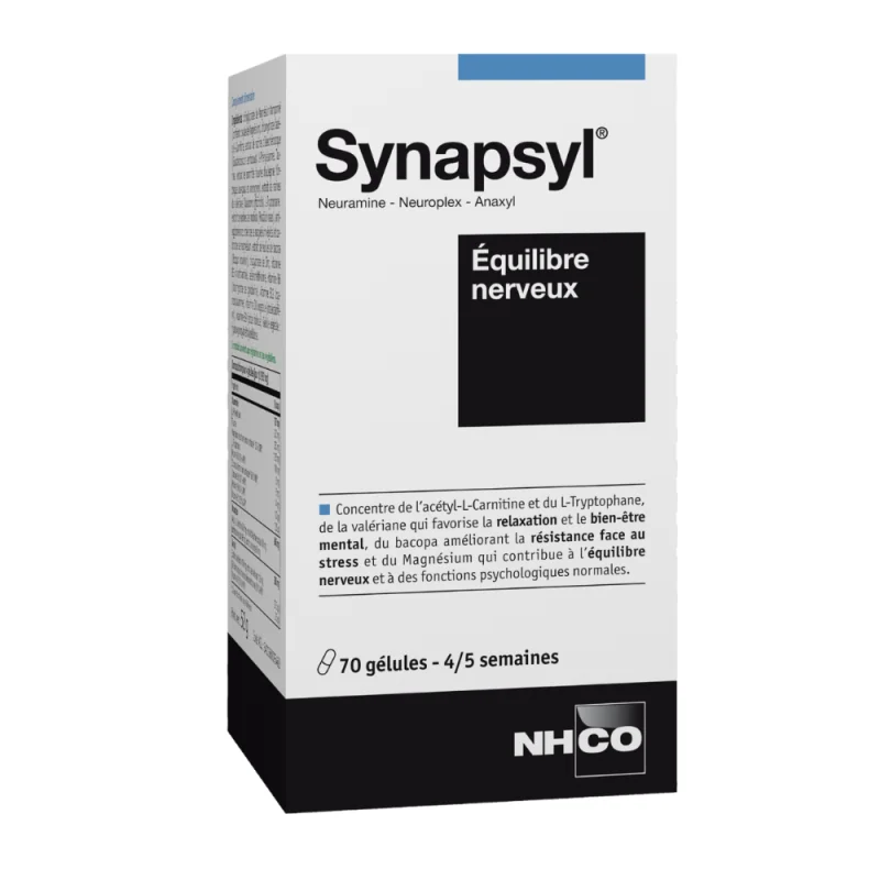 NHCO Synapsyl Equilibre Nerveux 70 gélules