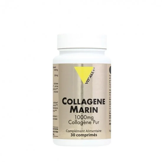 Vitall+ collagene marin pur 1000mg 30 comprimés