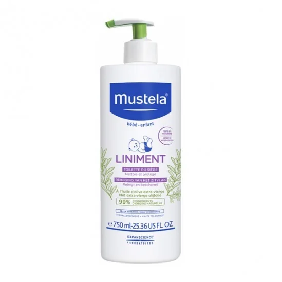 Mustela bébé enfant liniment toilette du siège 750ml