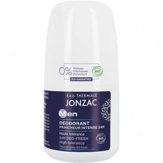 Eau thermale jonzac déodorant homme fraîcheur intense 24h 50ml